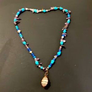 Necklace with Rose Quartz pendant